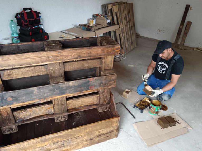 Výroba záhradného nábytku