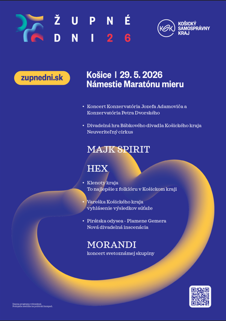 Pozvánka na&nbsp;Župné dni v&nbsp;Košiciach